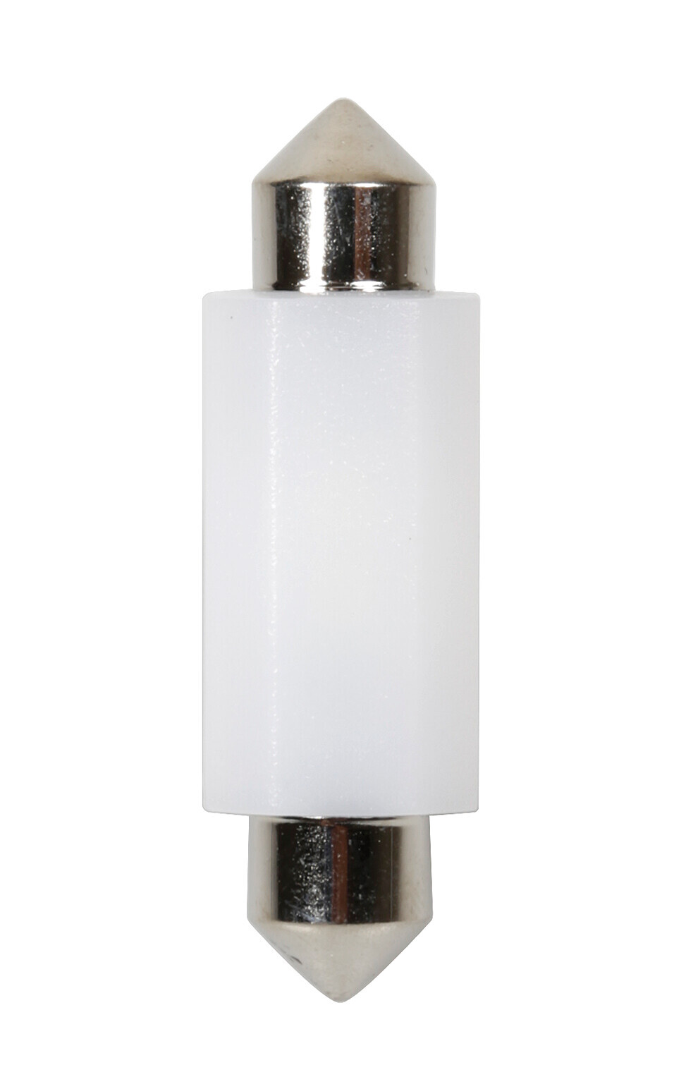 9/32V Led Series 2 SMD x 1 chip - 12x41 mm - SV8,5-8 - 20 pz - Scatola - Bianco - Doppia polarità - Resistenza incorporata