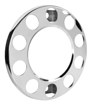 Anello coprimozzo in acciaio inox, per cerchi in acciaio