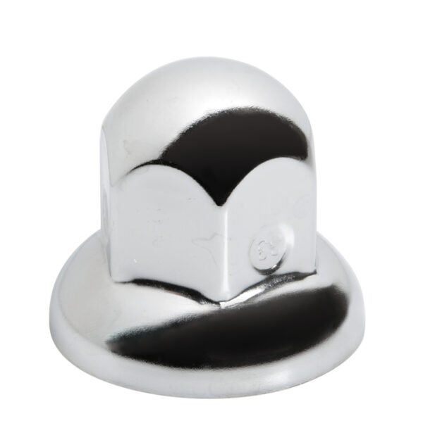 Dome, Set 500 copribulloni testa tonda in acciaio inox - &Oslash; 32 mm - Cromo