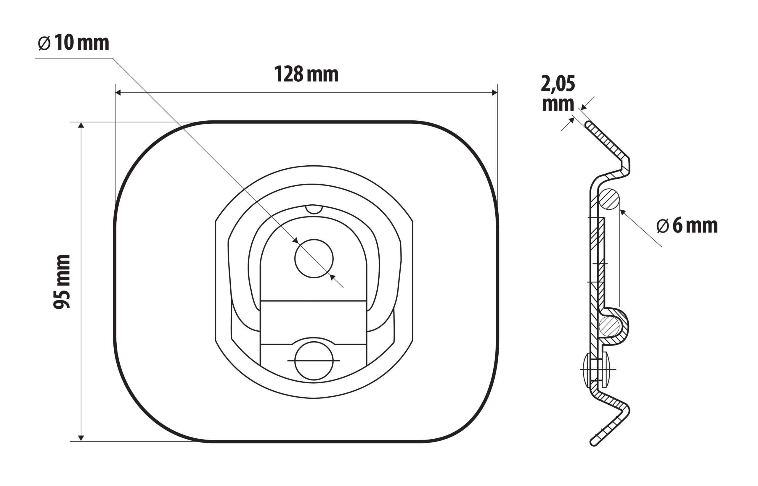 G-2, anelli per ancoraggio, 2 pz - immagine 4