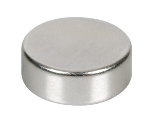 Disco magnetico al neodimio - 132N - 27x10 mm - Blister - Confezione da 5 pezzi