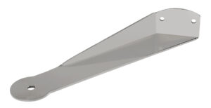 Staffa per antenna CB - Attacco su visiera parasole - compatibile per Daf XF 105 (02/04>12/14) - Daf XF 106 (10/12>05/21)