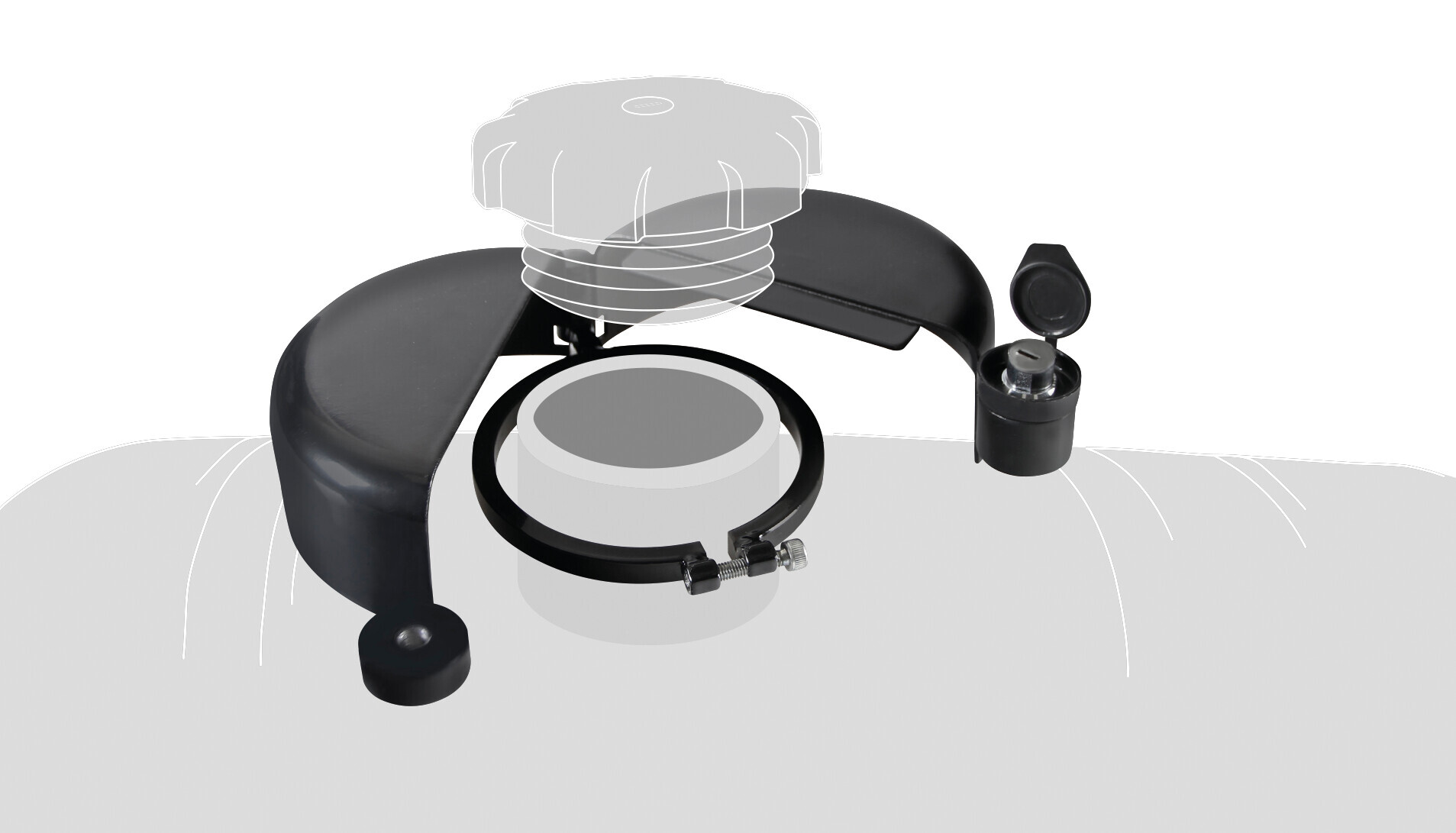 T-Block Evo 2 - Blindatura Antifurto per Tappo Carburante - Ø 80 mm 5 T-Block Evo 2 - Blindatura Antifurto per Tappo Carburante - Ø 80 mm - immagine 5