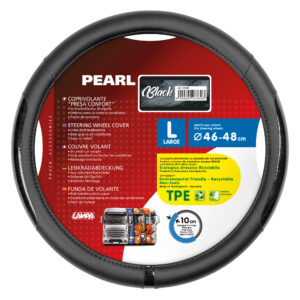 Pearl Black, coprivolante in Skeentex - L - &Oslash; 46/48 cm