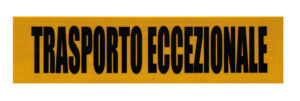 Pannello catarifrangente trasporto eccezionale - 600x150 mm