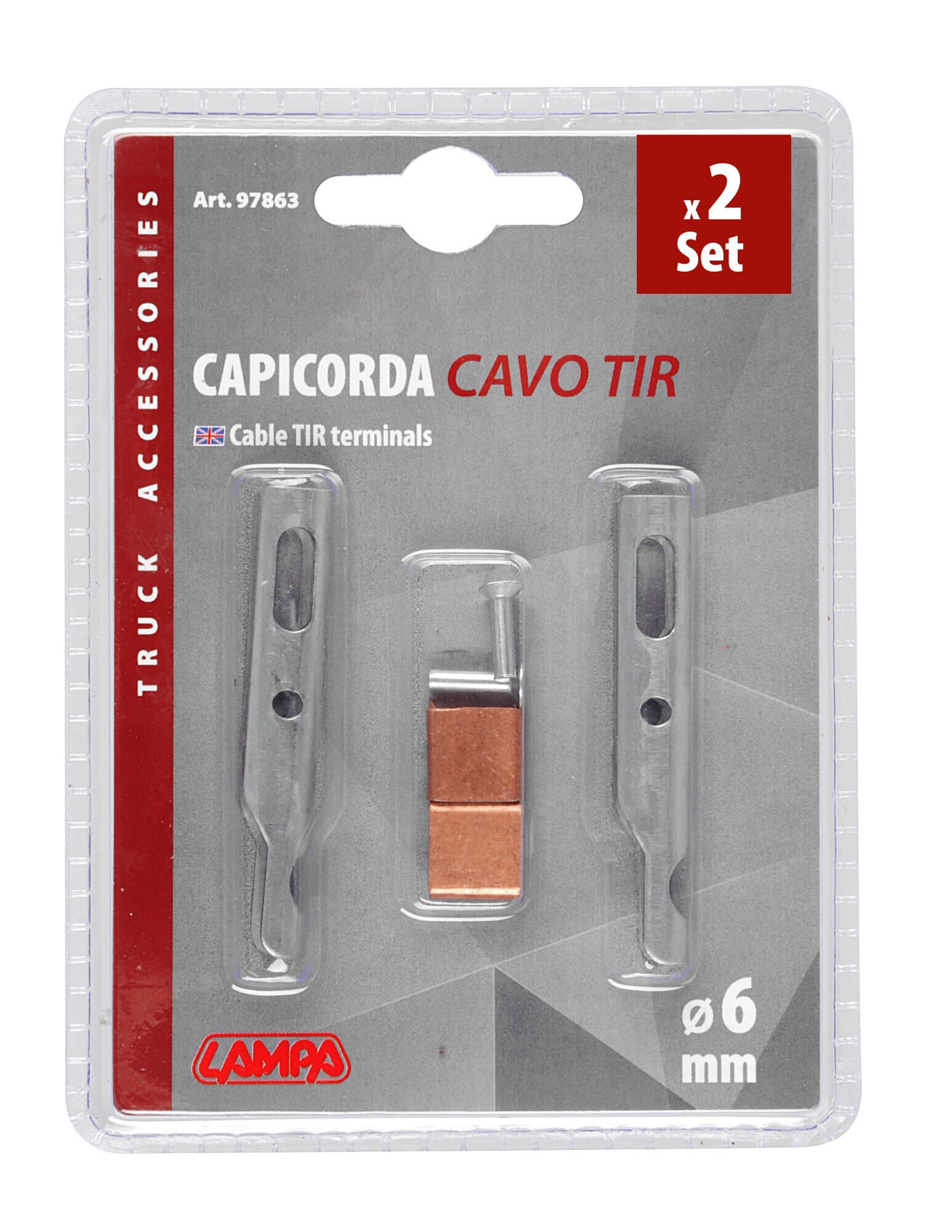 Capicorda Cavo TIR - Set 2 pz - immagine 3