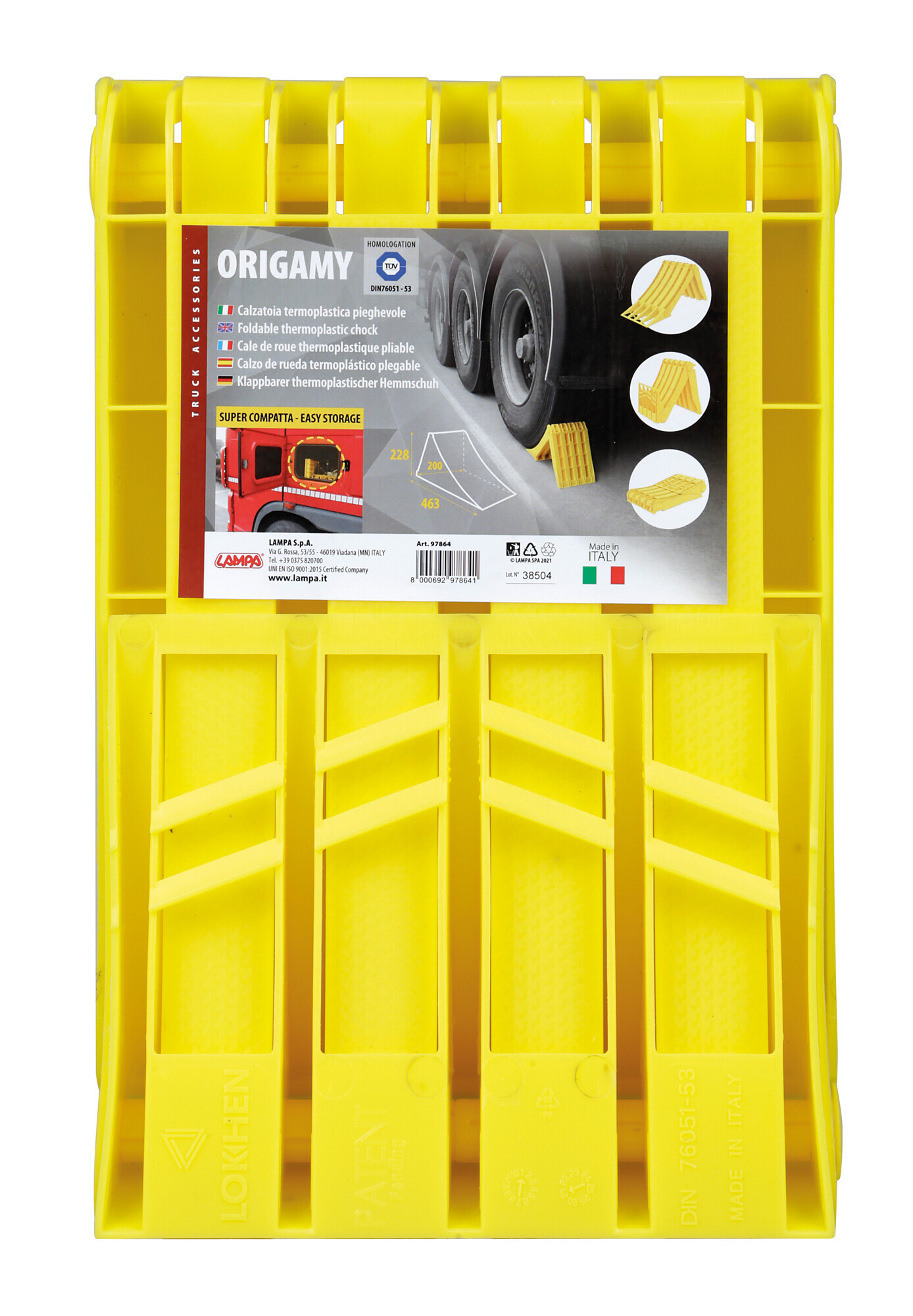 Origamy-53, calzatoia termoplastica pieghevole, omologata DIN76051-E53 - immagine 4