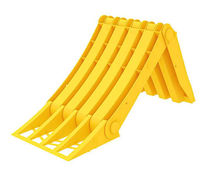 Origamy-53, calzatoia termoplastica pieghevole, omologata DIN76051-E53