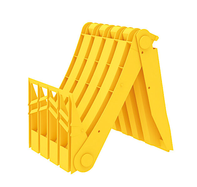 Origamy-53, calzatoia termoplastica pieghevole, omologata DIN76051-E53 - immagine 2