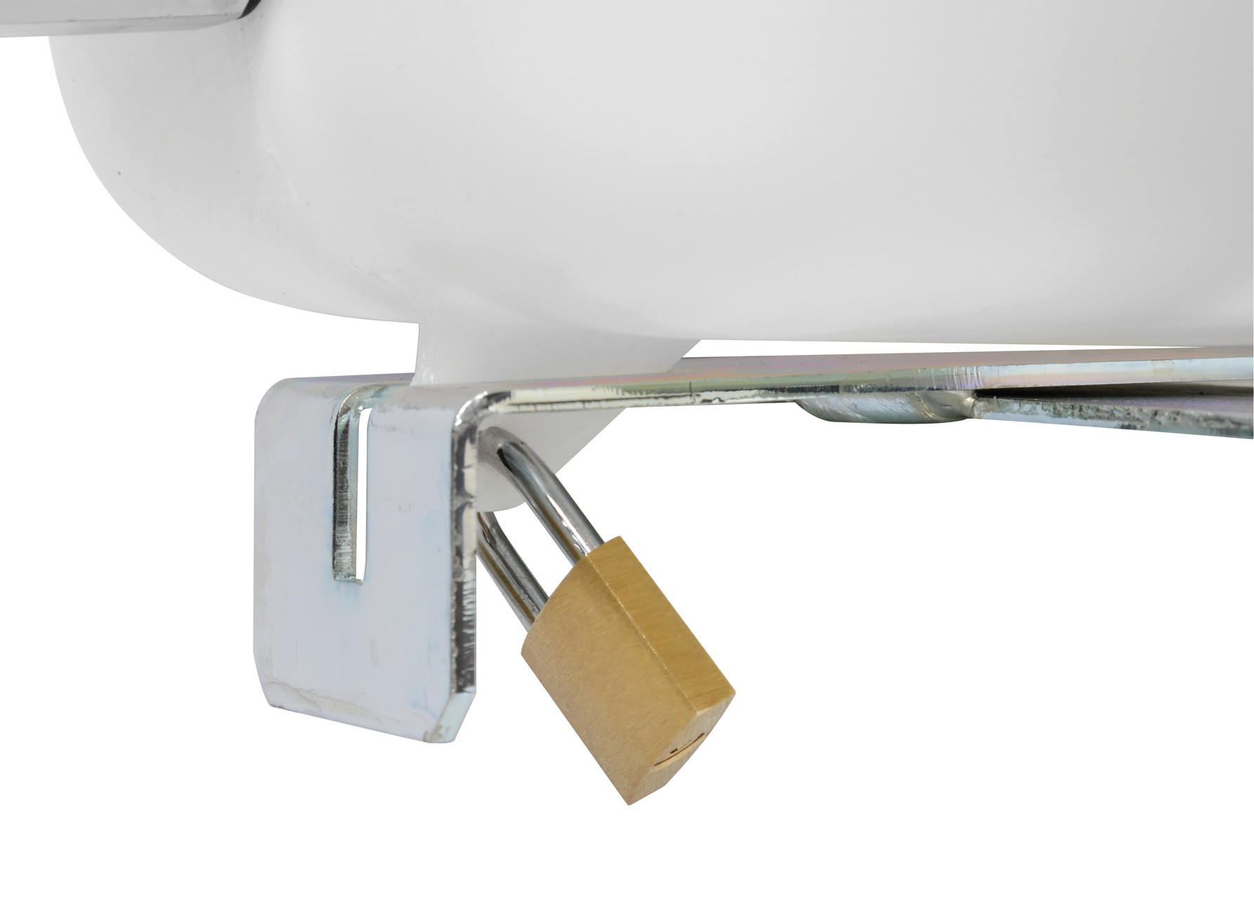 Telaio in acciaio zincato per alloggiamento tanica 25 L - immagine 3