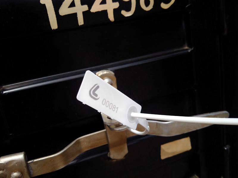 Set 10 Sigilli di sicurezza, in polipropilene con inserto metallico - immagine 4