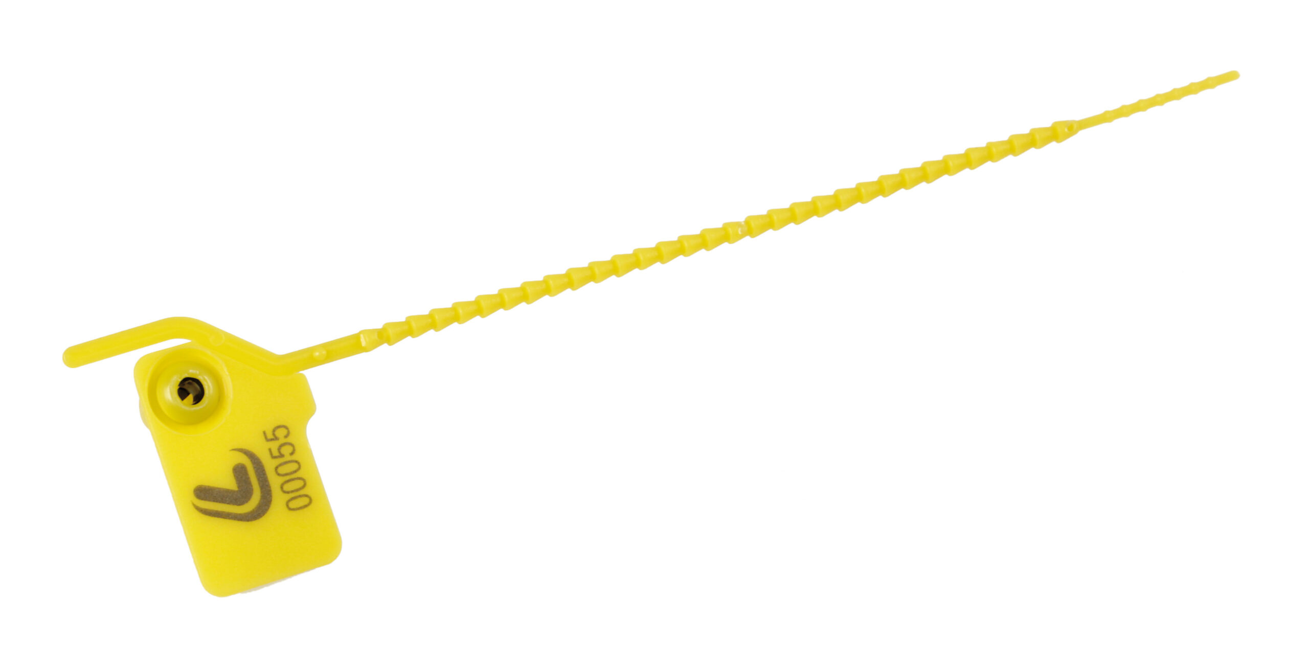 Set 10 Sigilli di sicurezza identificativi, in polipropilene, tubolari zigrinati