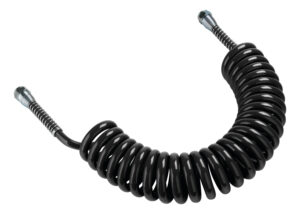 Tubo aria a spirale - Nero