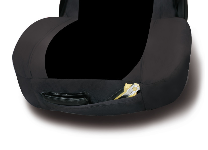 Luana, coprisedile in Skeentex per camion - Nero/Blu - immagine 3