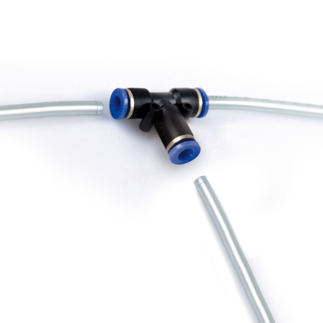 T-4, raccordo tubi aria - Ø 8 mm - immagine 3