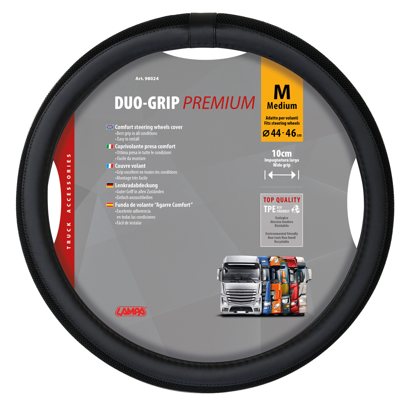 Duo-Grip, coprivolante in Skeentex - M - Ø 44/46 cm