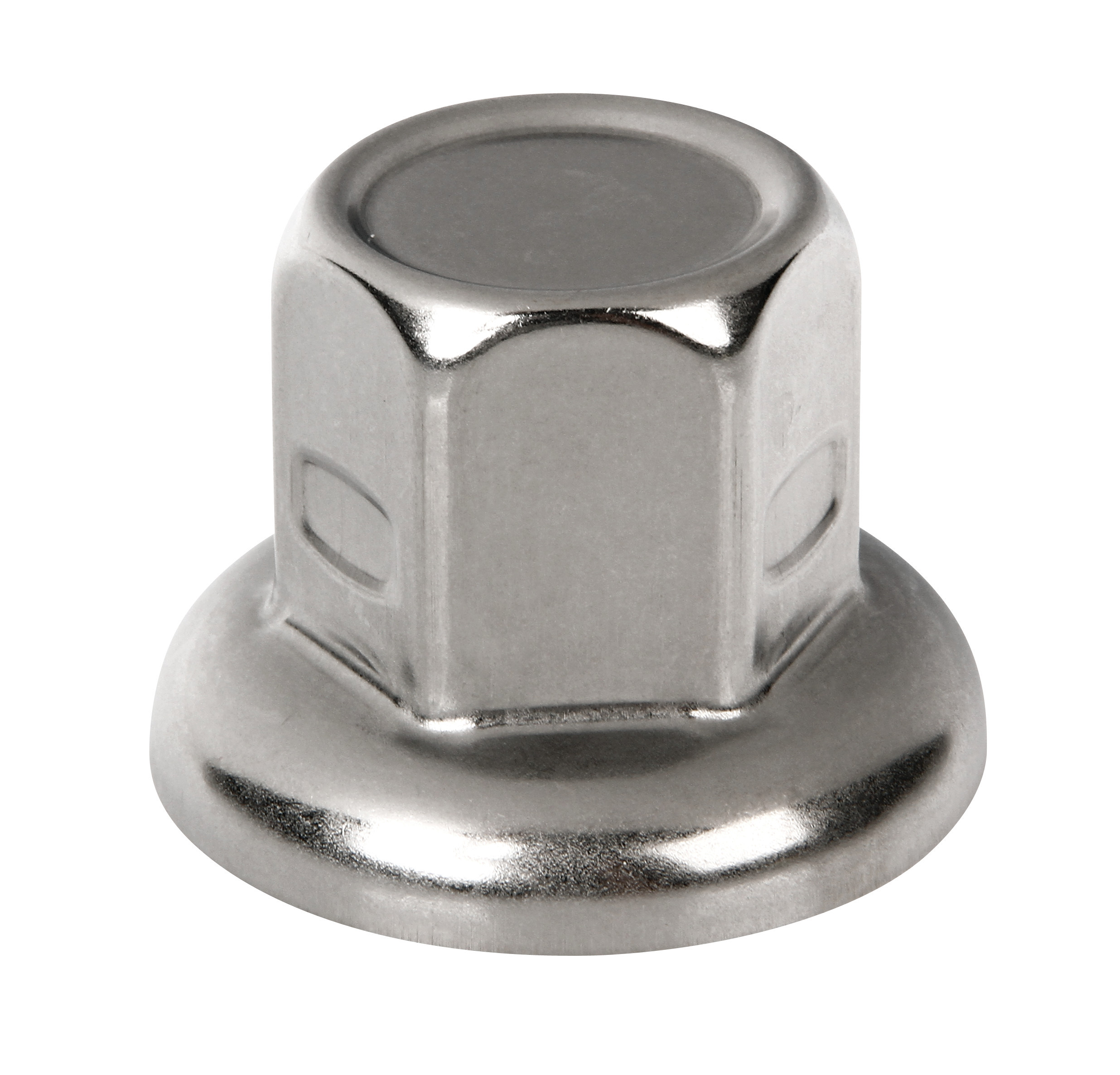 American, Set 40 copribulloni testa piatta in acciaio inox - Ø 33 mm