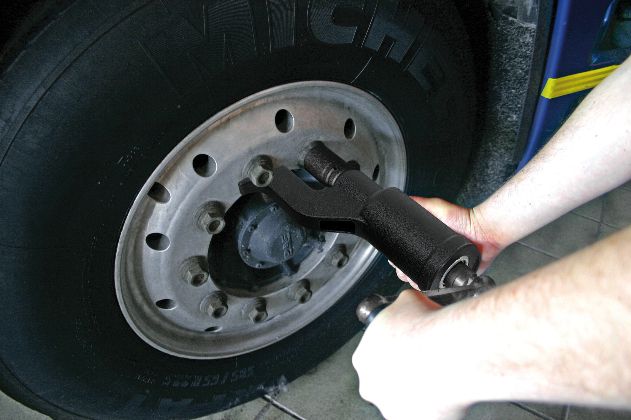 Moltiplicatore di forza per ruote traino, veicoli pesanti - Serie professionale - immagine 4