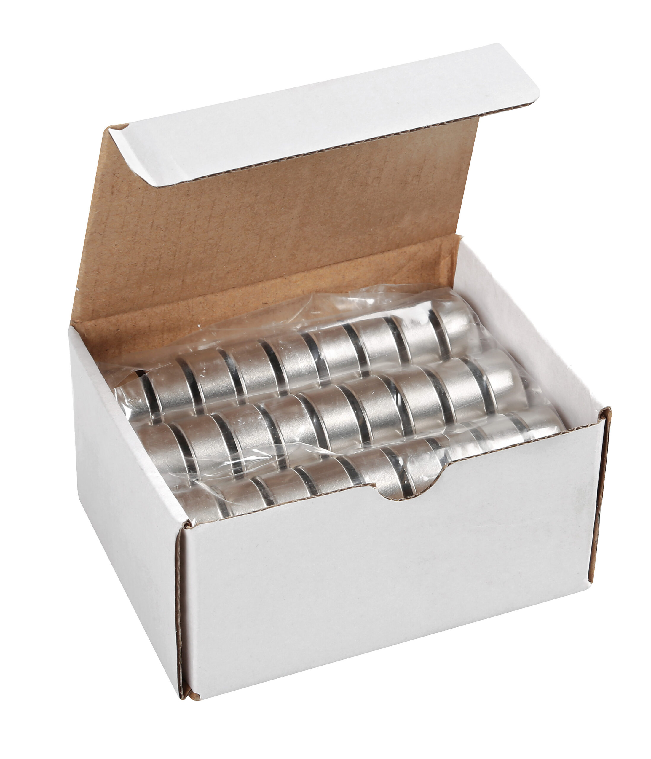 Disco magnetico al neodimio - 132N - 27x10 mm - Sfuso - Confezione da 20 pezzi - immagine 2