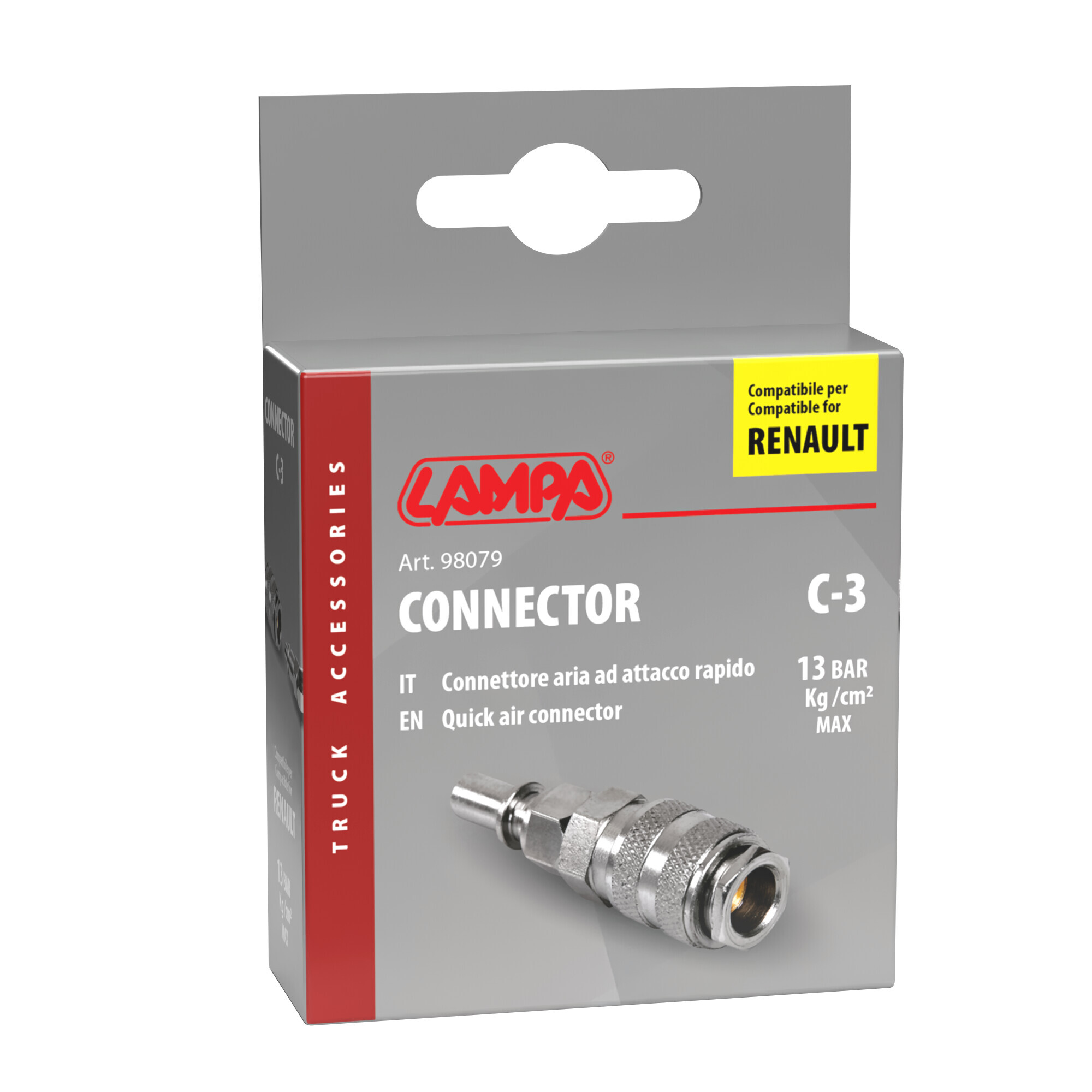 C-3, Connettore aria ad attacco rapido - Renault - immagine 2