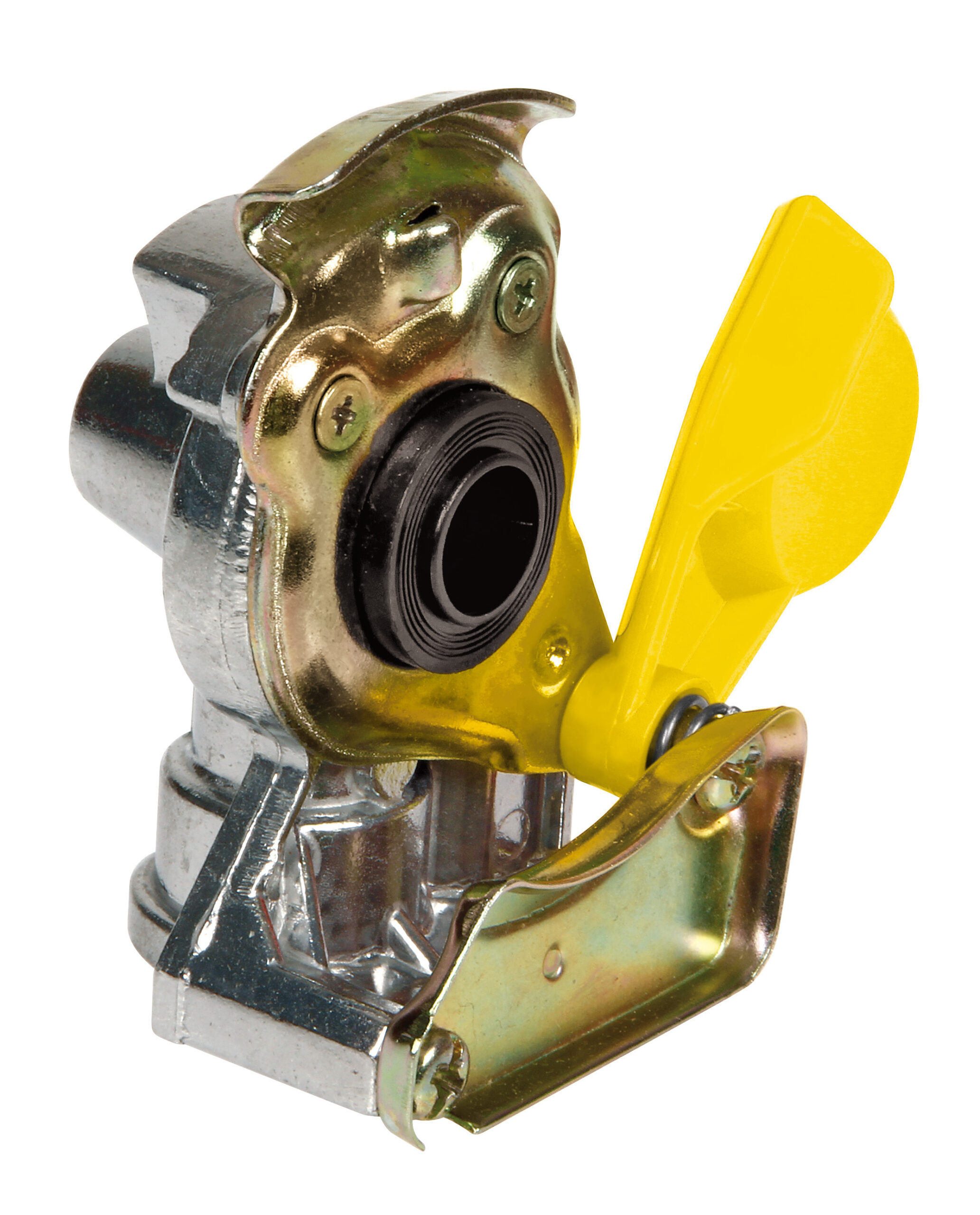 Giunto di semi accoppiamento con valvola - Giallo - immagine 2