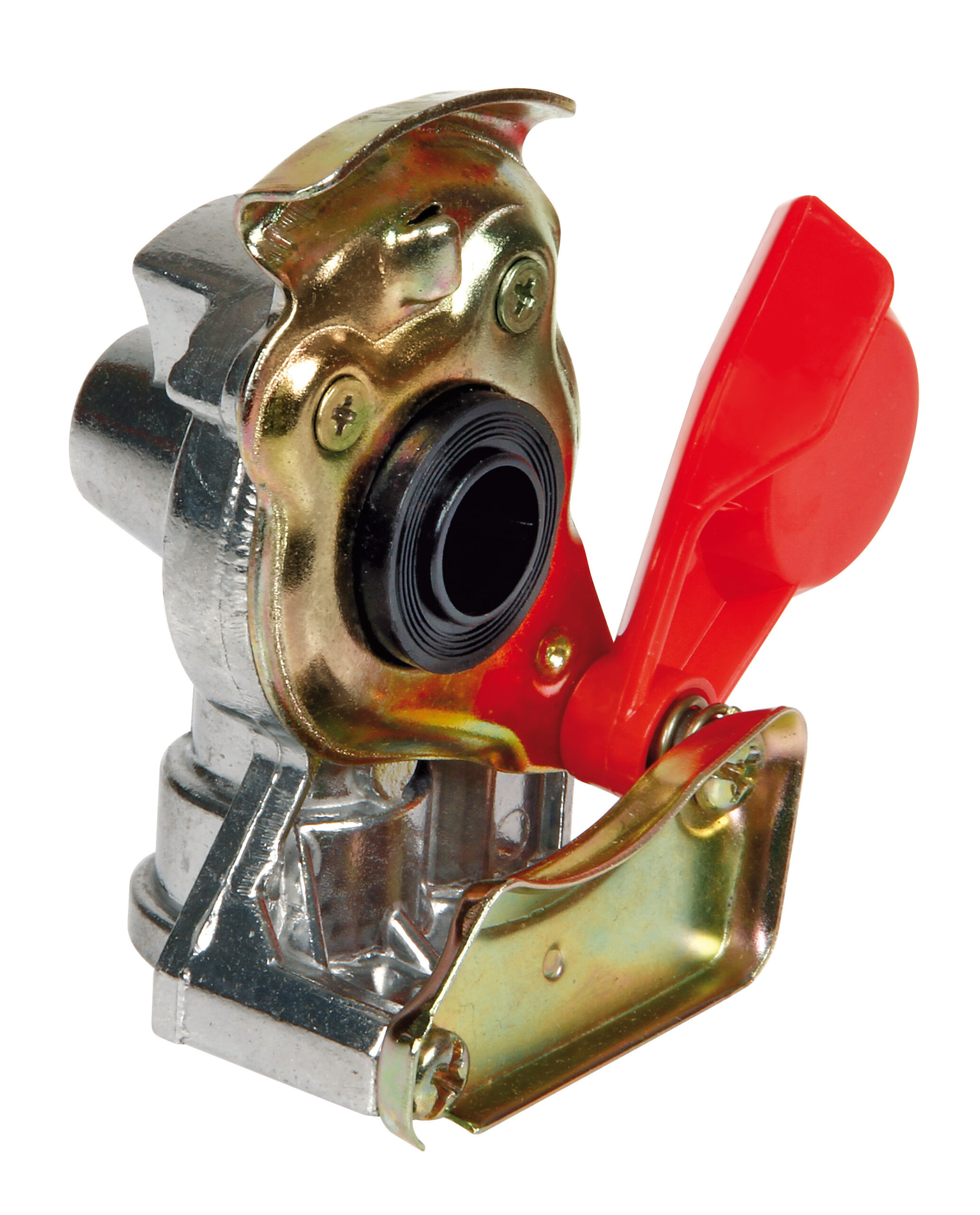 Giunto di semi accoppiamento con valvola - Rosso - immagine 2