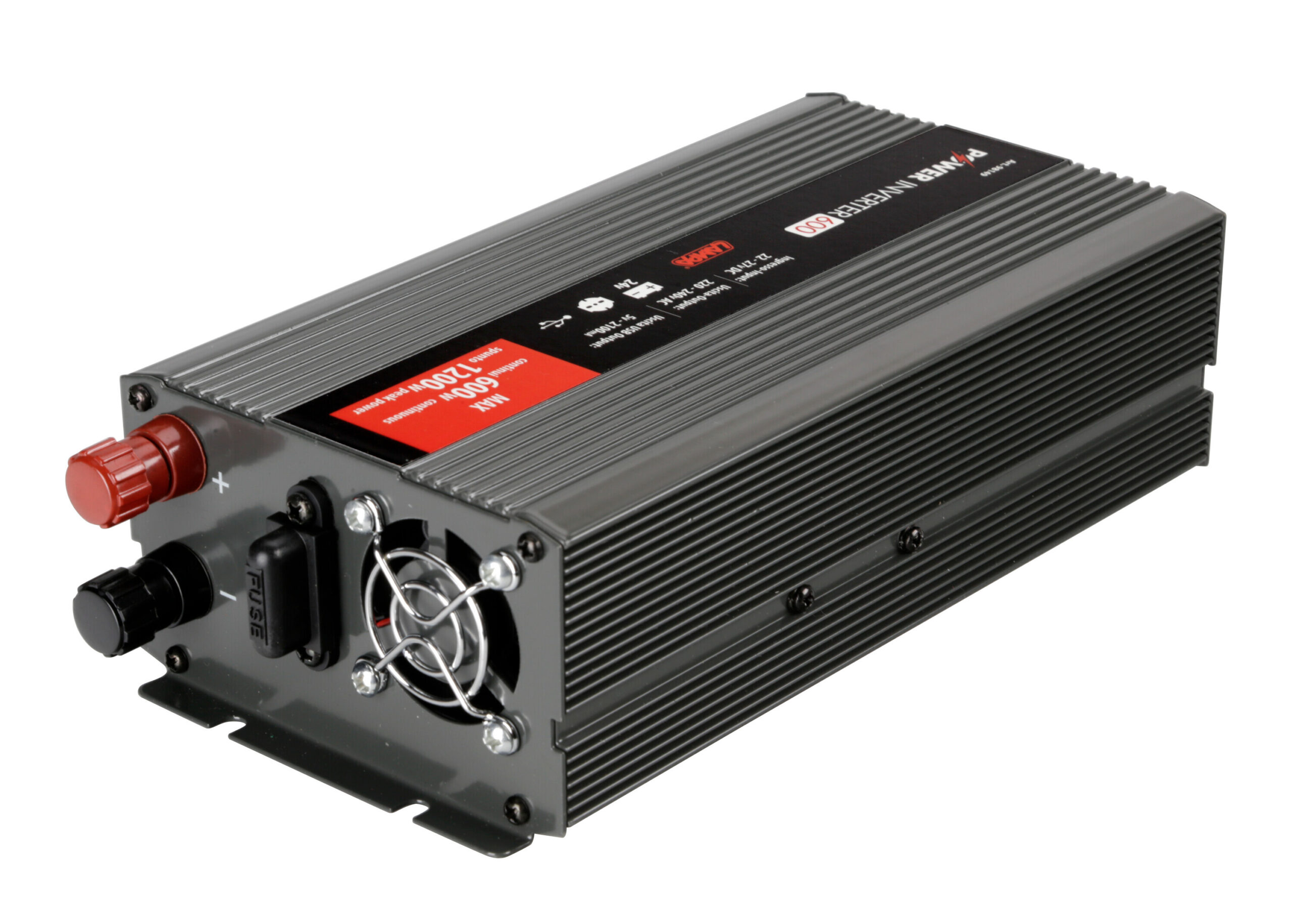Power Inverter 600, trasformatore 24V > 220V 2 Power Inverter 600, trasformatore 24V > 220V - immagine 2