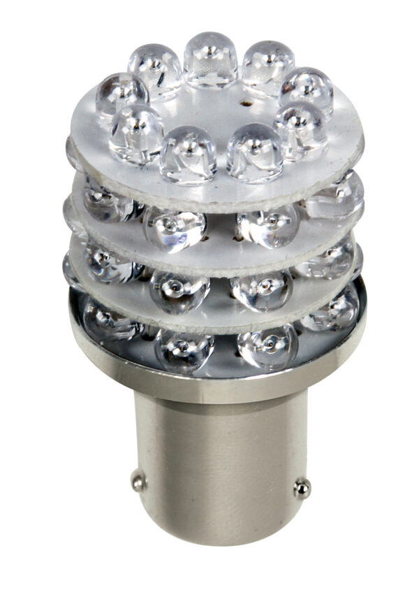 24V Lampada Multi-Led 36 Led - (P21W) - BA15s - 1 pz  - D/Blister - Blu