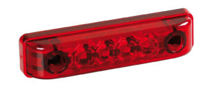 Luce ingombro - 4 Led - 24V - Rosso
