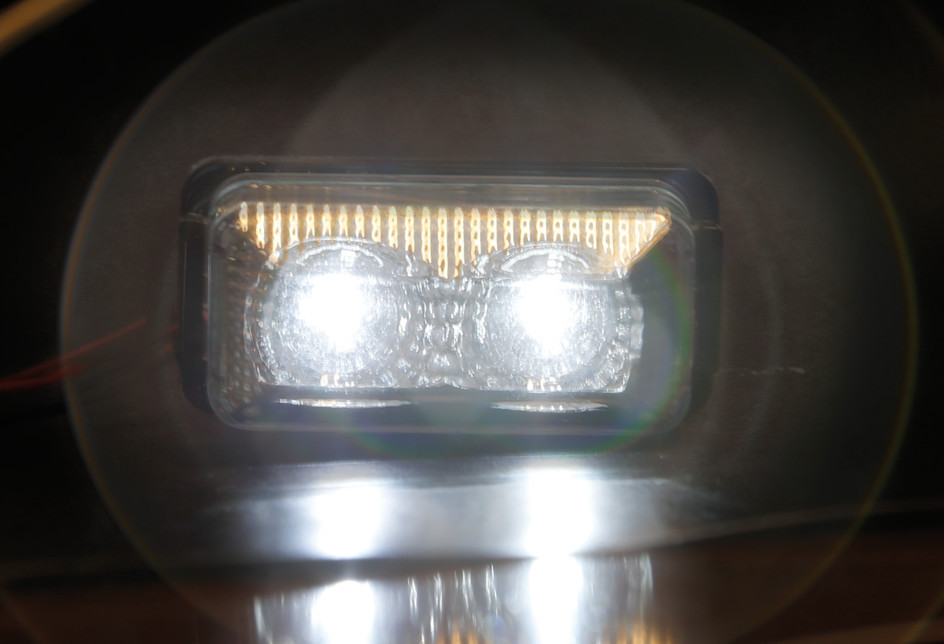 Luce decorativa - 2 Led - 24V - Bianco - immagine 2