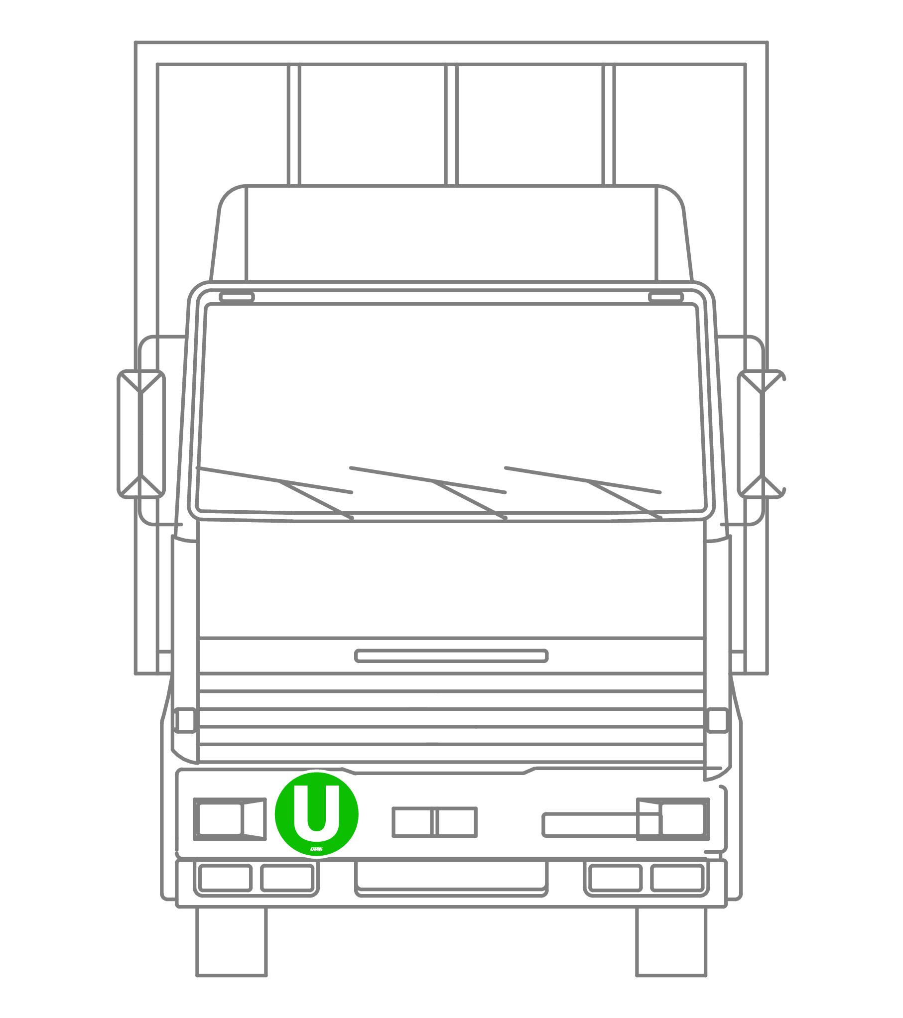 Contrassegno adesivo - U - Veicolo ecologico - immagine 4