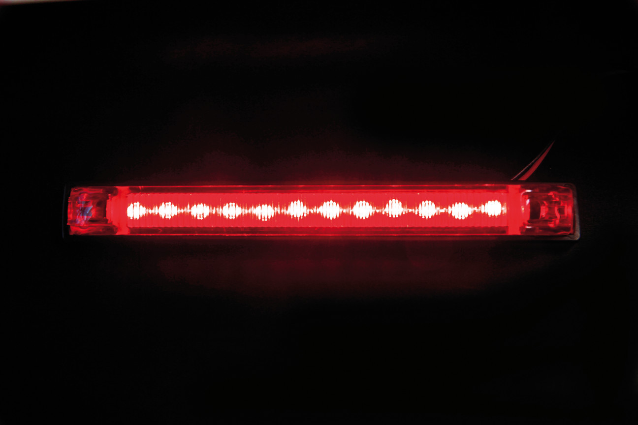 Luce decorativa - 12 Led - 24V - Rosso - immagine 6