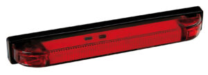Luce decorativa - 12 Led - 24V - Rosso