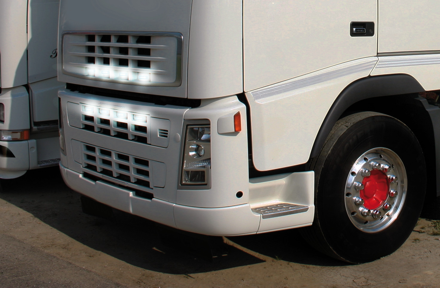 Luce decorativa - 4 Led - 24V - Bianco 3 Luce decorativa - 4 Led - 24V - Bianco - immagine 3