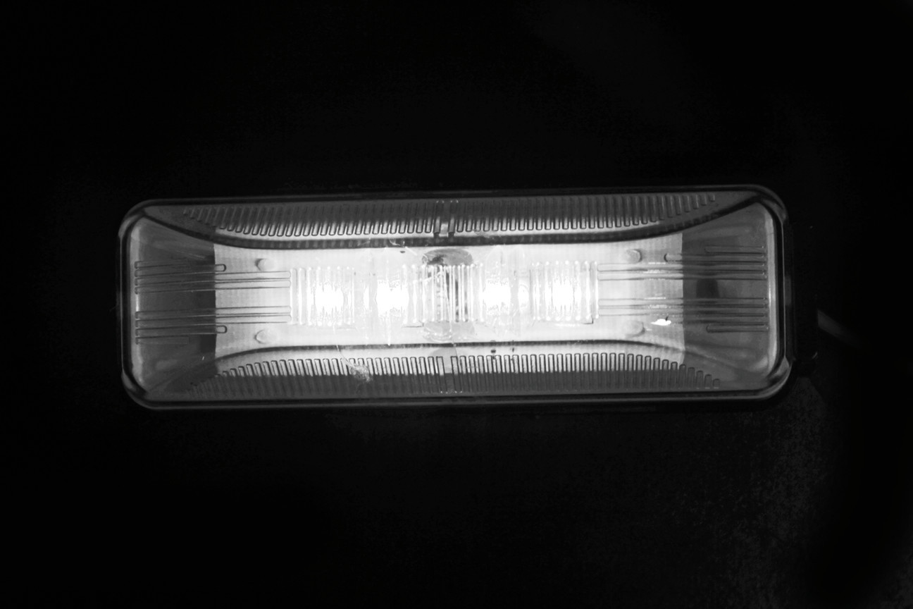 Luce decorativa - 4 Led - 24V - Bianco 4 Luce decorativa - 4 Led - 24V - Bianco - immagine 4