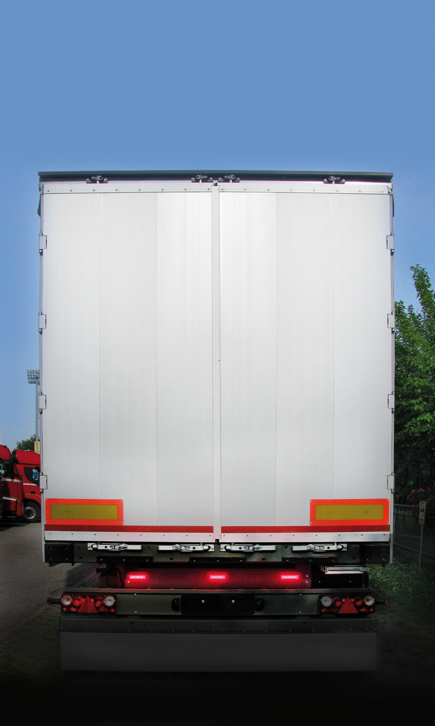 Luce decorativa - 4 Led - 24V - Rosso - immagine 3