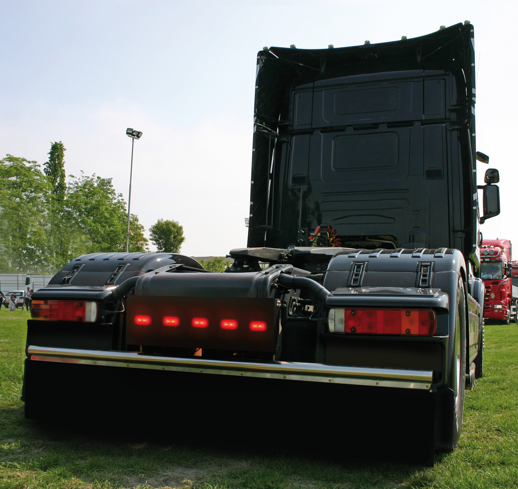 Luce decorativa - 4 Led - 24V - Rosso - immagine 4