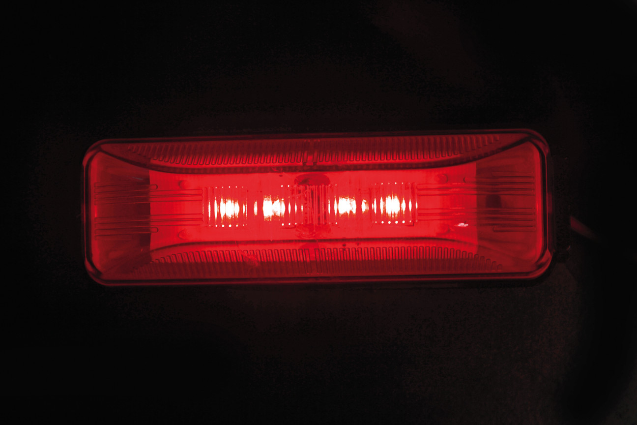 Luce decorativa - 4 Led - 24V - Rosso - immagine 5