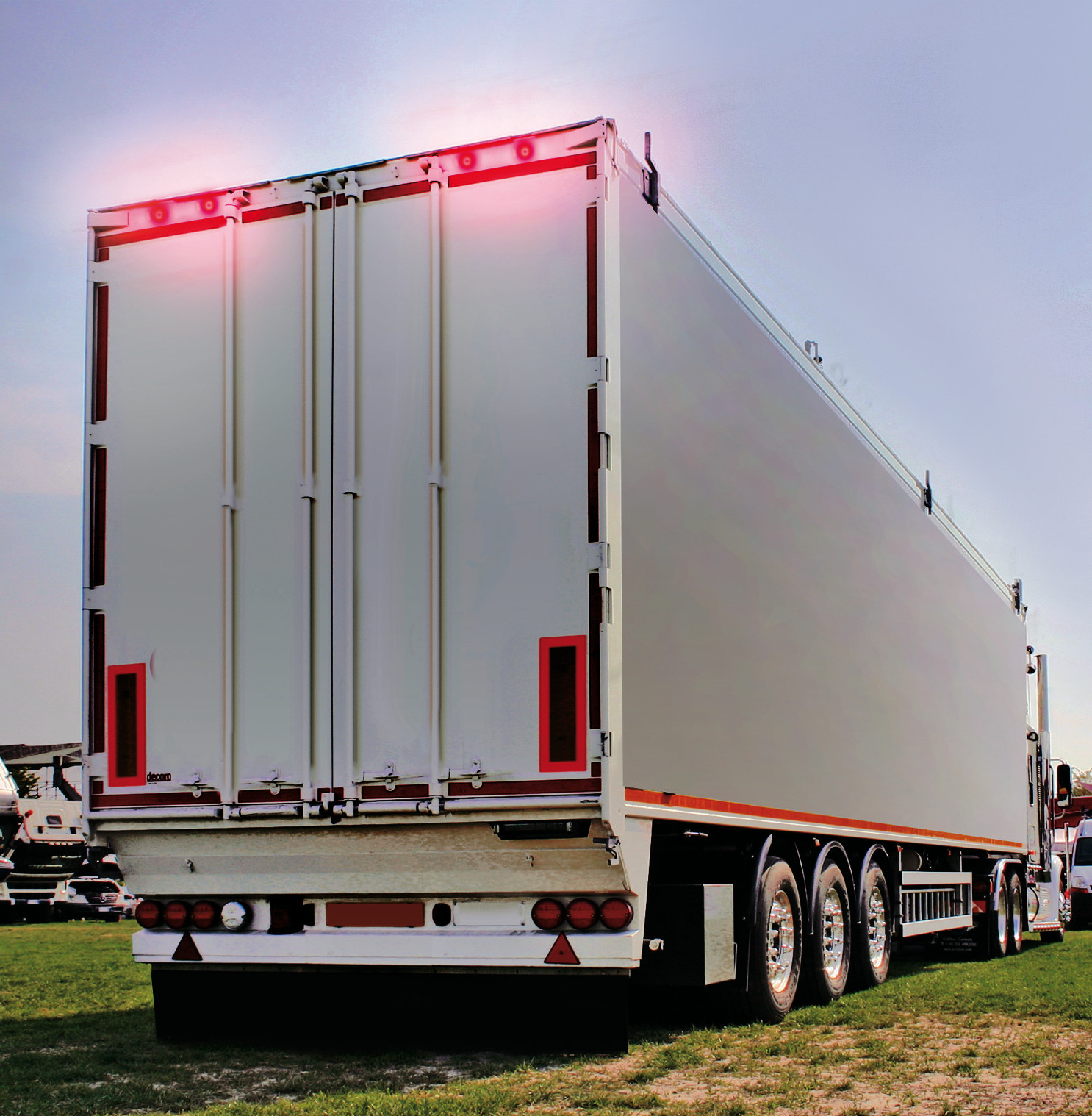 Luce decorativa - 9 Led - 24V - Rosso - immagine 4