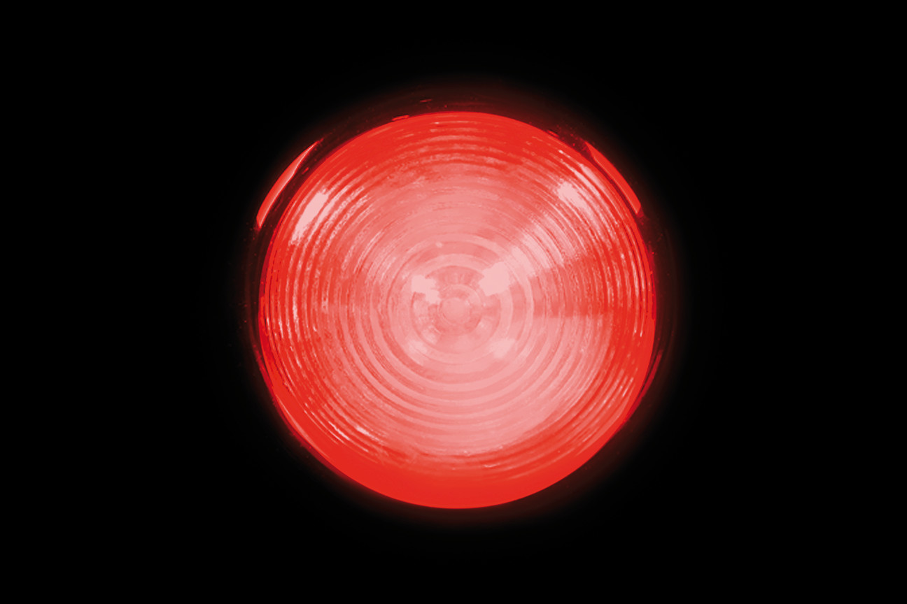 Luce decorativa - 9 Led - 24V - Rosso - immagine 5