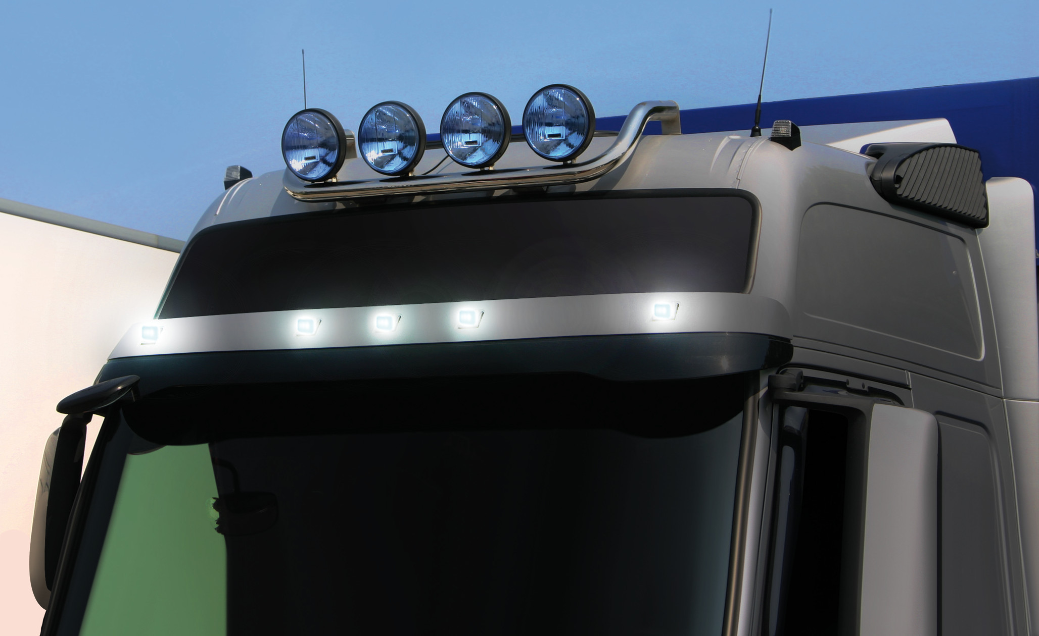 Luce decorativa - 9 Led - 24V - Bianco - immagine 3