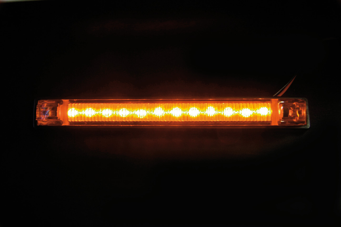 Luce decorativa - 12 Led - 24V - Arancio - immagine 3