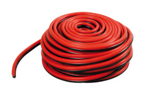 Cavo elettrico a due fili - 1 mm&sup2; x 10 m