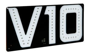 Emblema luminoso, 24V - V10