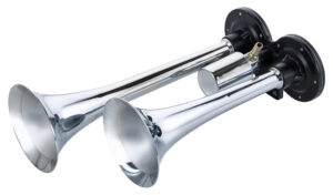 Kit trombe bitonali elettropneumatiche 24V, 5A