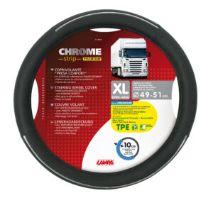 Chrome Strip, coprivolante in Skeentex - XL - Ø 49/51 cm