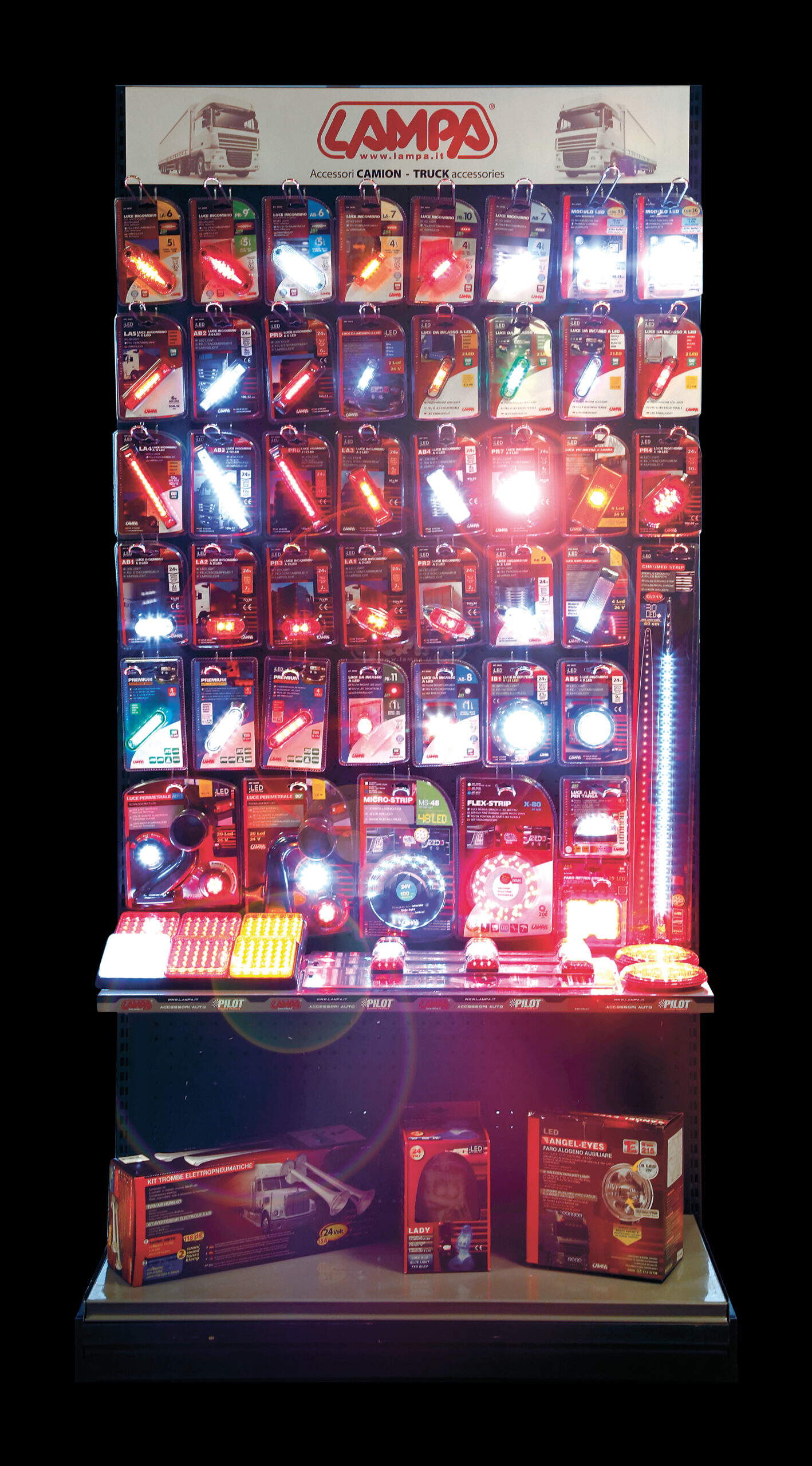 Striscia elettrica adesiva, 12/24V - 90 cm - immagine 7