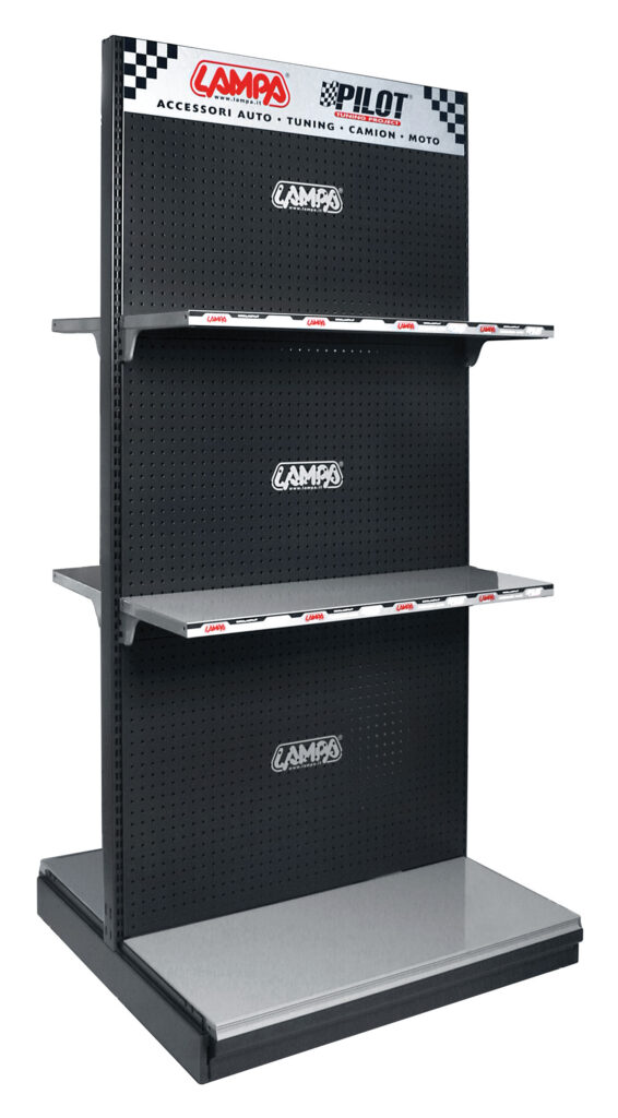 Scaffale modulare F2, kit pannelli e accessori - 210 cm