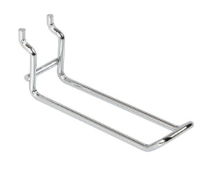 Gancio sicurezza cromato - 10 cm