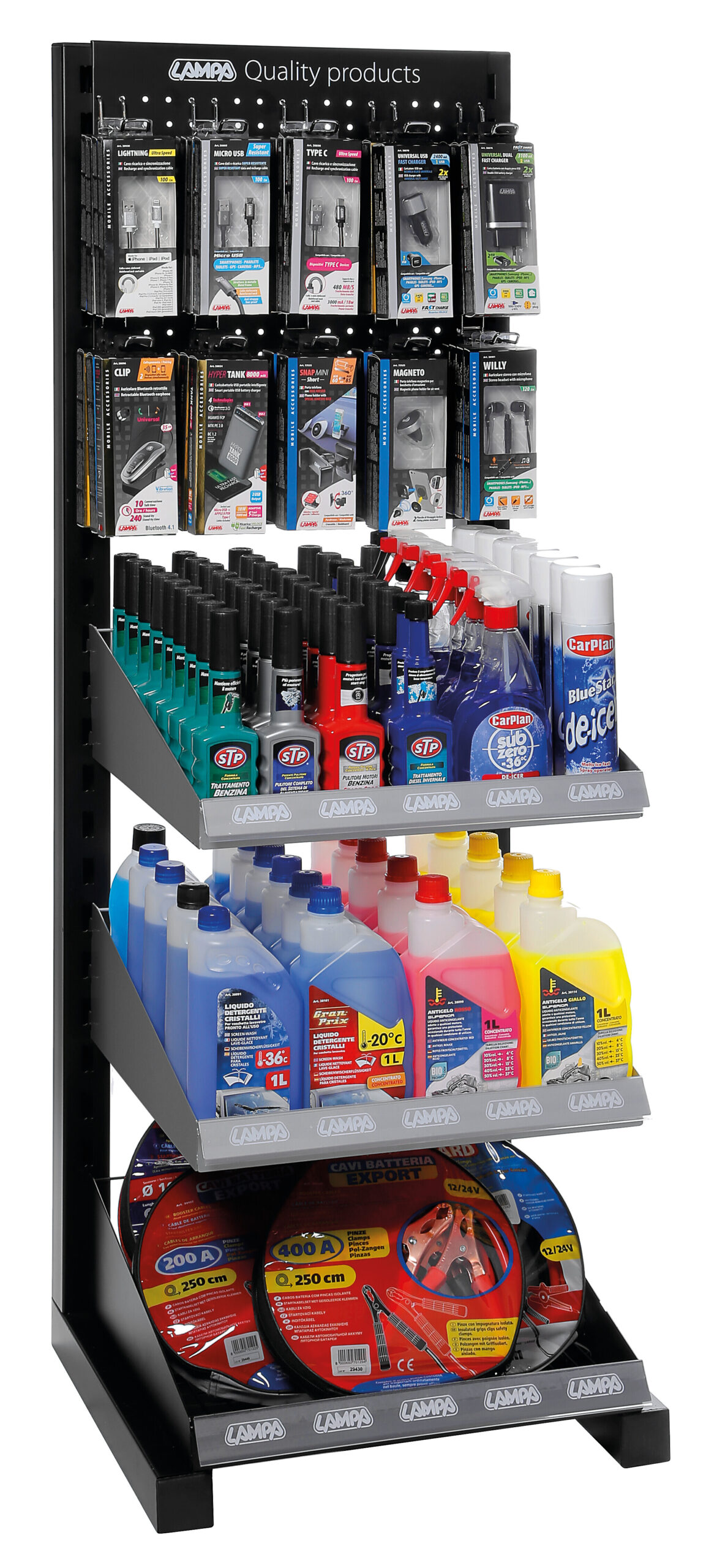 Scaffale singolo con 3 ceste - F13 - 140 cm - immagine 2